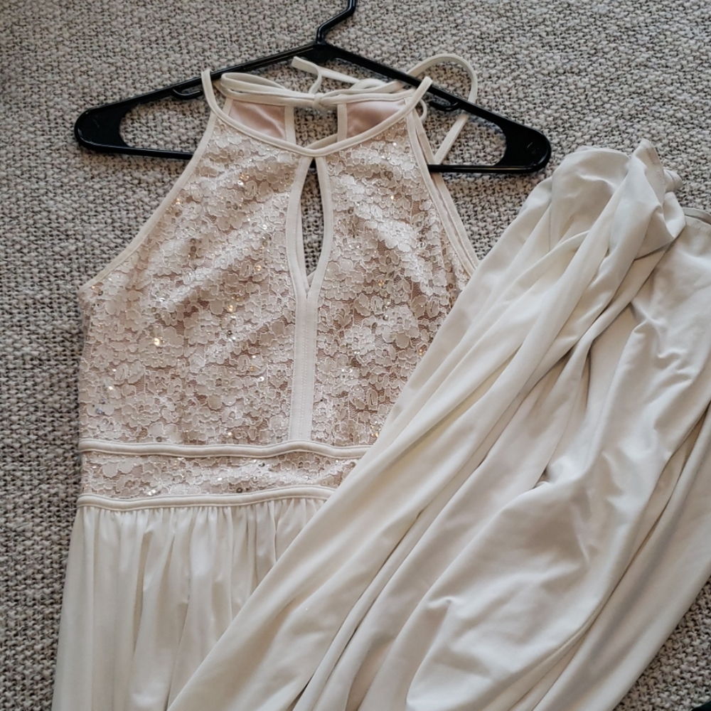 White gown